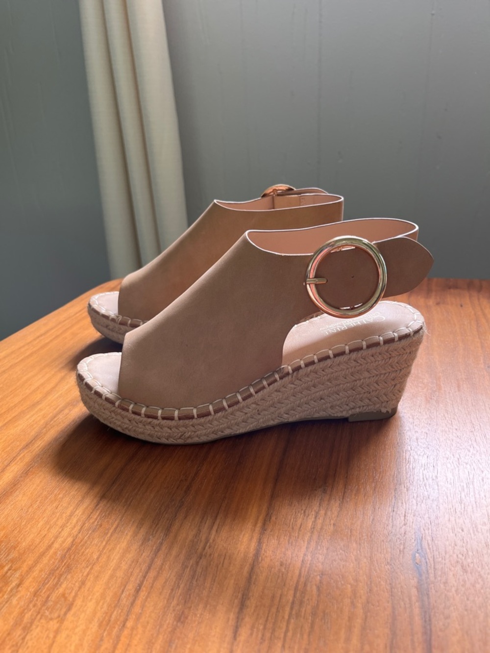 Catherine Malandrino Tan Sandals